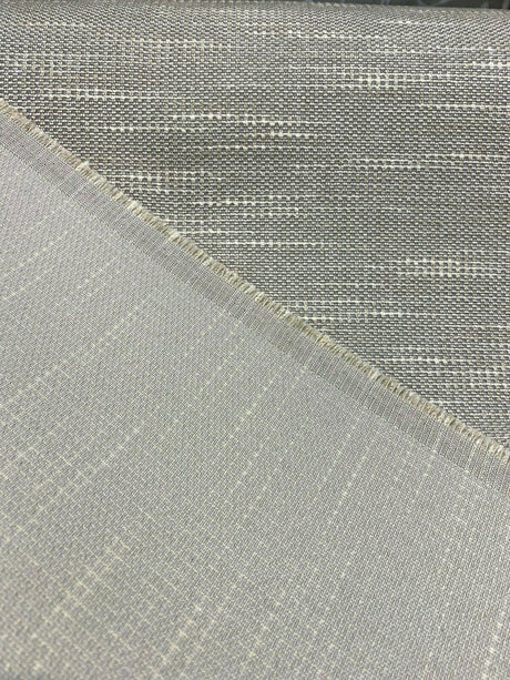 Havana Steam Tweed Upholstery Fabric - Silver Beige Antique, 54" Width (1 Yard)