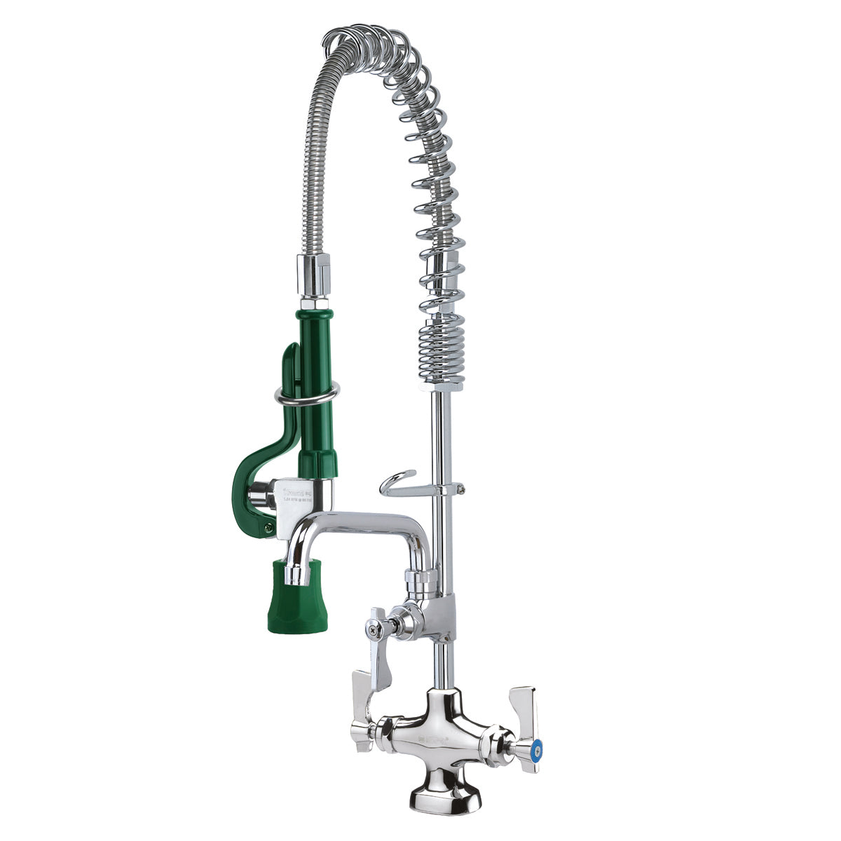 Krowne Metal 18-506L Royal Series Deck Mount Space Saver Pre-Rinse with Add-On Faucet and 6" Spout