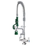 Krowne Metal 18-506L Royal Series Deck Mount Space Saver Pre-Rinse with Add-On Faucet and 6" Spout