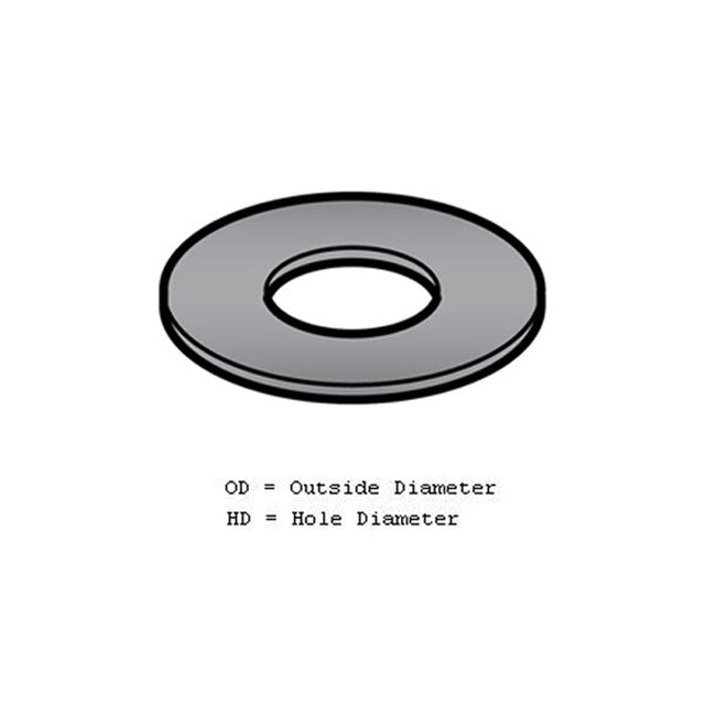 Fiber Washer for Meat Grinder/Chopper, 2" OD, 1" HD