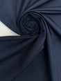 Blue Silk Polyamide Jacket Fabric