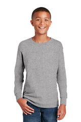 Gildan® Youth Heavy Cotton Crewneck Long Sleeve T-Shirt