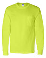 Gildan® Classic Fit Long Sleeve Crewneck Pocket T-Shirt