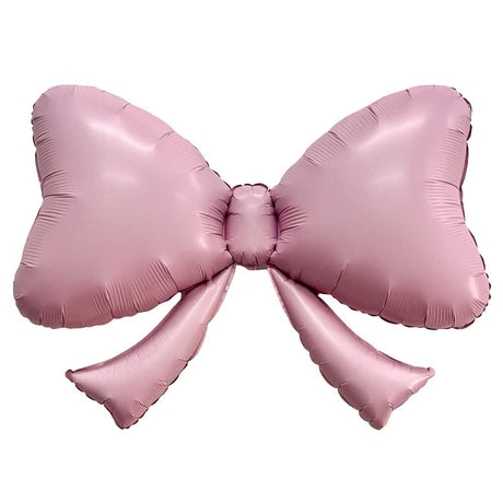 Pink Bow Foil Balloon 40 Inch