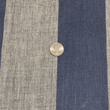 Pure Linen Yarn-Dyed Stripe Indigo