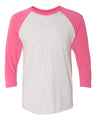 Next Level® Crewneck Triblend Three Quarter Raglan T-Shirt