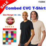 Tultex® Combed CVC Crewneck Short Sleeve T-Shirt