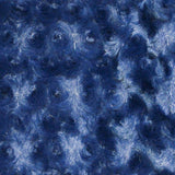 1 Yard Rosebud Minky Fabric 100% Polyester Plush Textured Soft Material for Blankets 60 Inch Width