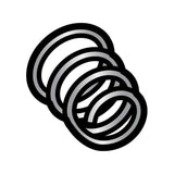 End Weight Rod Spring for Globe Slicers OEM # 306-1