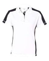 Women's Colorblocked Moisture Free Mesh Polo