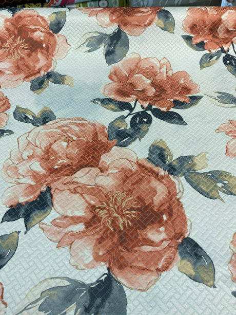 Kelly Ripa Swoon Nectar Floral Cotton Polyester Upholstery Fabric - Nectar Floral, 54" Width (1 Yard)