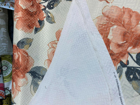 Kelly Ripa Swoon Nectar Floral Cotton Polyester Upholstery Fabric - Nectar Floral, 54" Width (1 Yard)