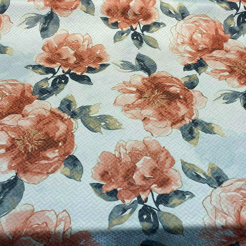 Kelly Ripa Swoon Nectar Floral Cotton Polyester Upholstery Fabric - Nectar Floral, 54" Width (1 Yard)