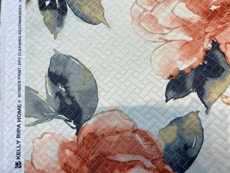 Kelly Ripa Swoon Nectar Floral Cotton Polyester Upholstery Fabric - Nectar Floral, 54" Width (1 Yard)
