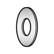 Knife Plate Washer for Globe Slicers OEM # 383