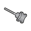 Chain Slide Knob Assembly for Globe Slicers OEM # 909-1