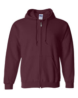 Gildan® Heavy Blend Full-Zip Long Sleeve Hooded Sweatshirt