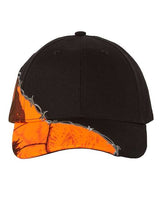 Licensed Camo with Barbed Wire Embroidery Cap