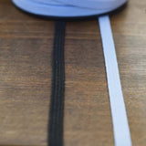 5 Yards Black Flat Braided Elastic 1/8" for Sewing & DIY Projects