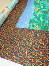 Polyester Sateen Multicolour Panel Print