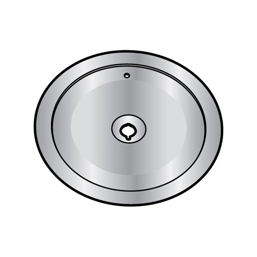 Slicer Knife, Hard Chrome Steel, 10" Dia