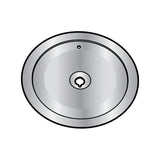 BERKEL Slicer Knife, Stainless Steel, 11 5/8" Dia