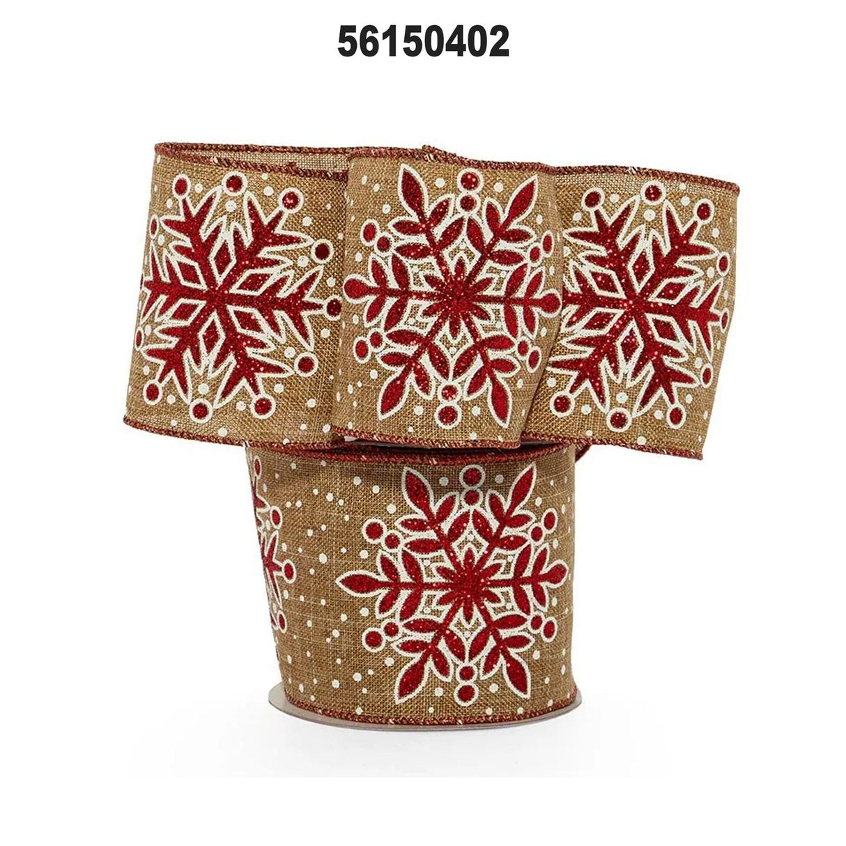 1 Roll Holiday Ribbon Deals 4" x 10 yd Christmas Ribbon