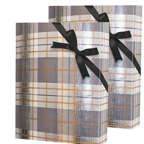 Plaid Christmas Wrapping Paper New Festive Plaid 24 '' × 833 '