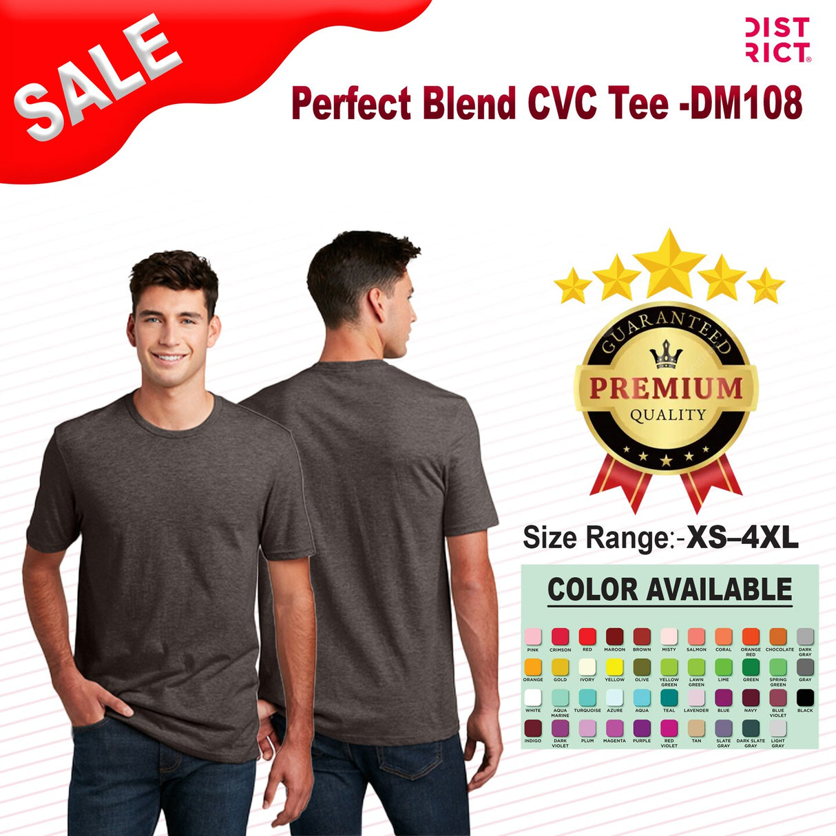 District® Perfect Blend CVC Tee