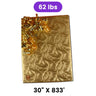 Copper Feather Embossed Metallic Wrapping Paper 30" x 833" Jumbo Roll