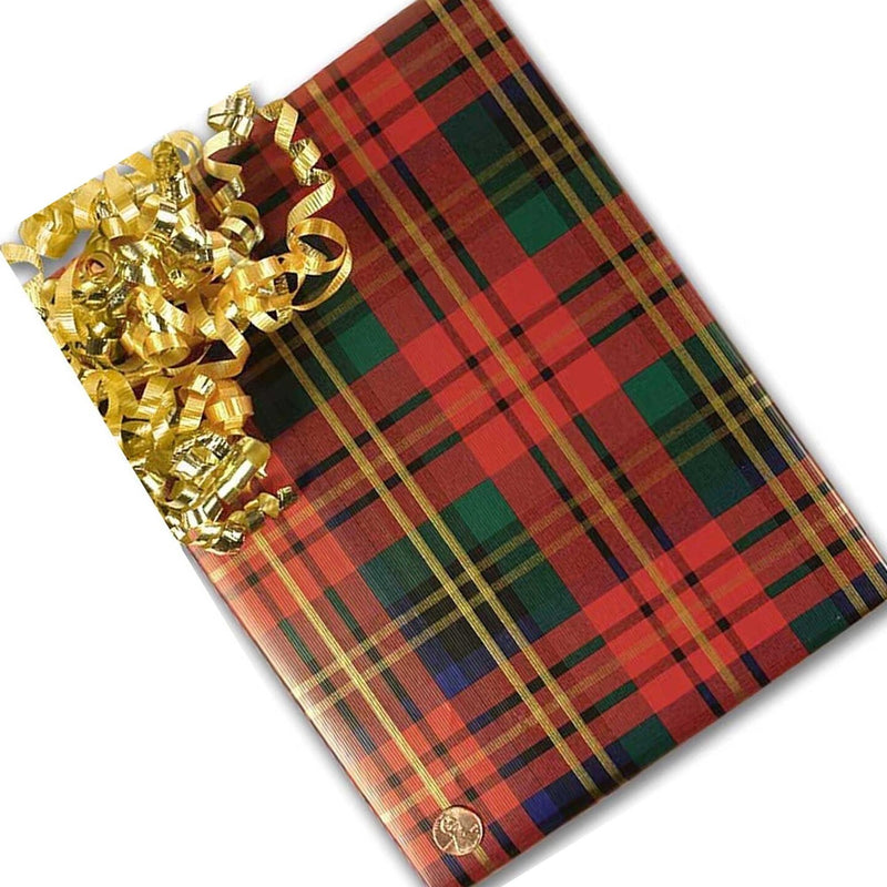 Plaid Christmas Wrapping Paper Lindsay Plaid 30''×417'