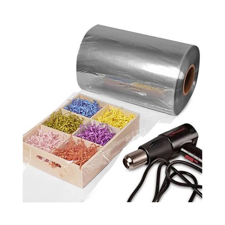 100 Gauge Pvg Shrink Film Tubing 12" x 1500 ' Length