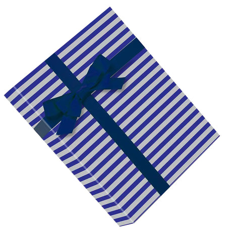 Elegant Striped Wrapping Paper 24" x 208' Roll 60 lbs