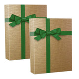 Pure Kraft Embossed Metallic Wrapping Paper 24" x 417" Roll