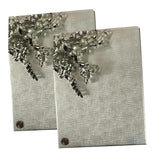 Silver Textured Embossed Metallic Wrapping Paper 30" x 833" Jumbo Roll