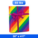 Bold Striped Wrapping Paper 30" x 417' Roll 55 lbs