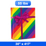 Bold Striped Wrapping Paper 30" x 417' Roll 55 lbs