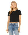 Bella + Canvas® Ladies Flowy Cropped T Shirt