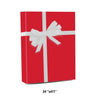 24''×417' Solid Color Wrapping Paper Roll with Polished Finish 60 lbs