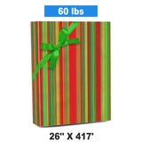 26"x417' Striped Papers with Festive Vibes