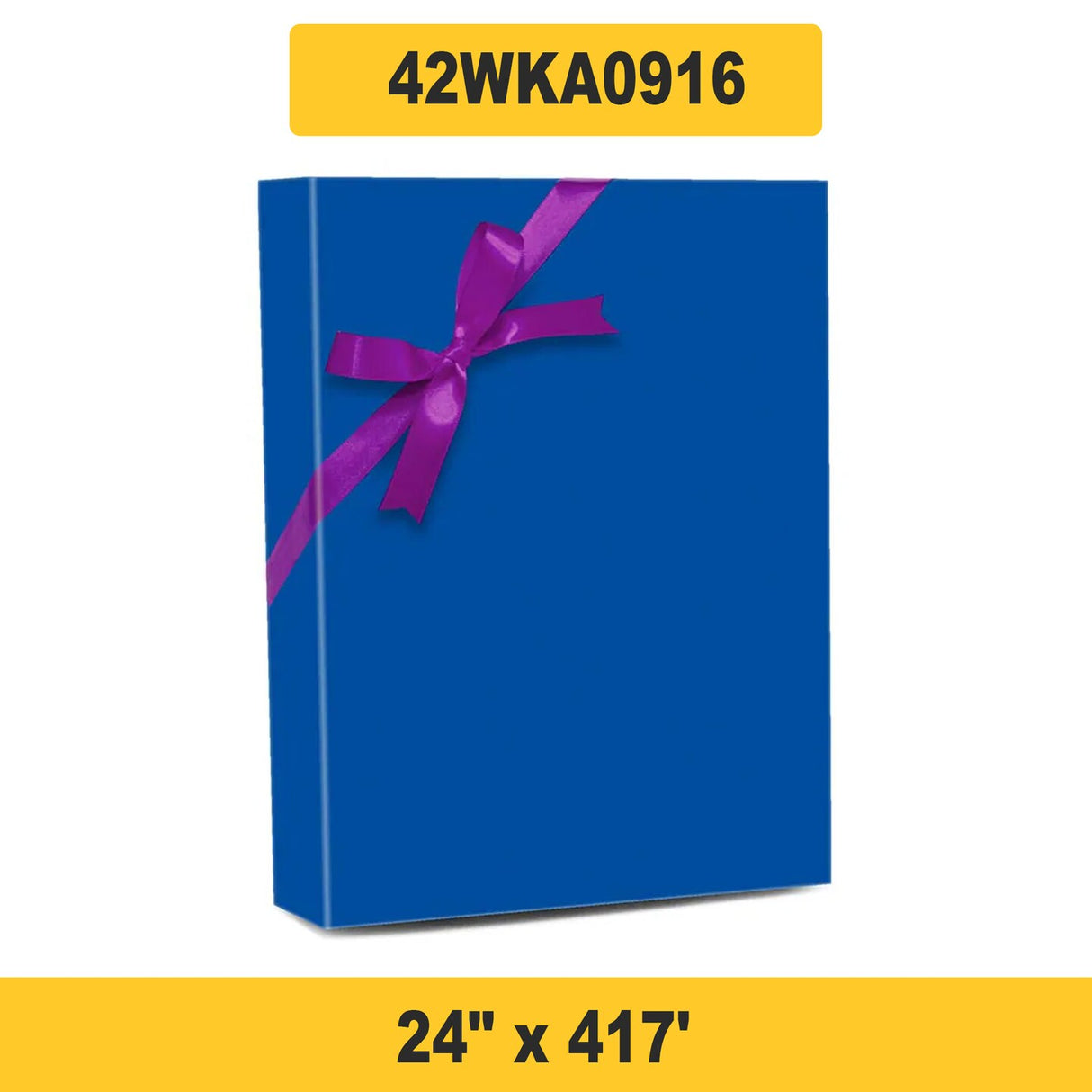 Economy Wrapping Paper 24" x 417' 60 lbs Roll