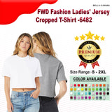 Bella + Canvas® FWD Fashion Ladies Short Sleeve Jersey Cropped T-Shirt