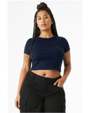 Bella + Canvas® Ladies Micro Ribbed Baby Crewneck T-Shirt