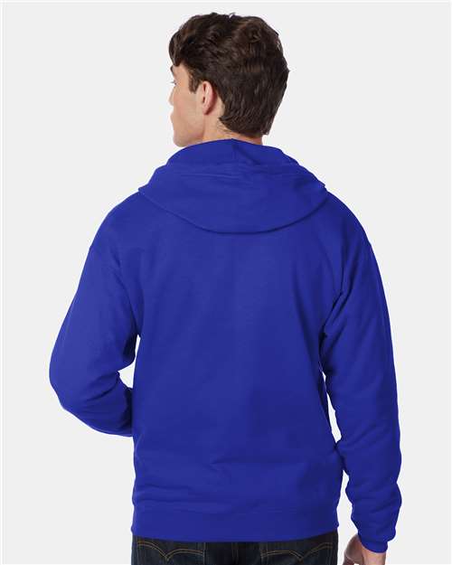 Hanes® Ecosmart Full Zip Mens Hooded Sweatshirt