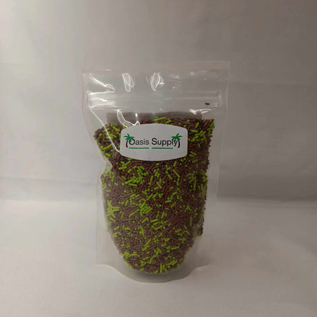 Mint Flavored Sprinkles, Quins, Toppings, for Ice Cream and Cupcakes (Chocolate Mint Sprinkles)