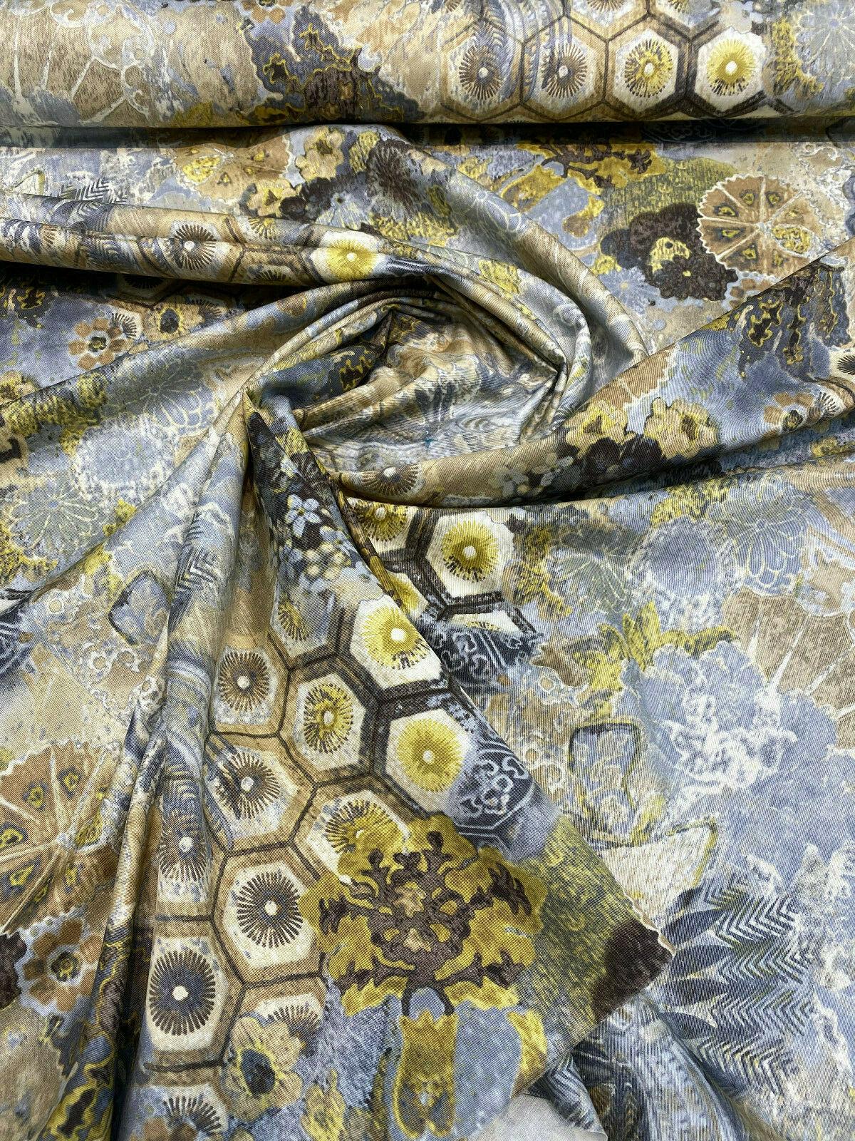Waverly Tracy Porter Windflower C Silver Cloud 100 Percent Cotton Fabric - Silver Cloud Floral, 54" Width (1 Yard)