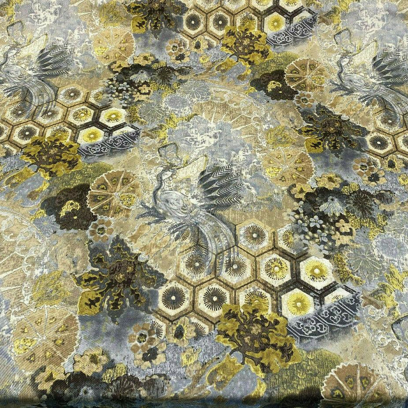 Waverly Tracy Porter Windflower C Silver Cloud 100 Percent Cotton Fabric - Silver Cloud Floral, 54" Width (1 Yard)