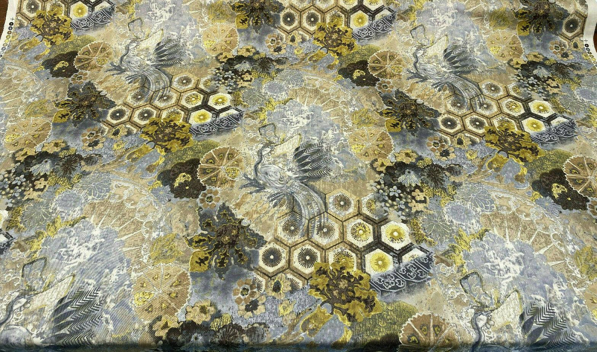 Waverly Tracy Porter Windflower C Silver Cloud 100 Percent Cotton Fabric - Silver Cloud Floral, 54" Width (1 Yard)