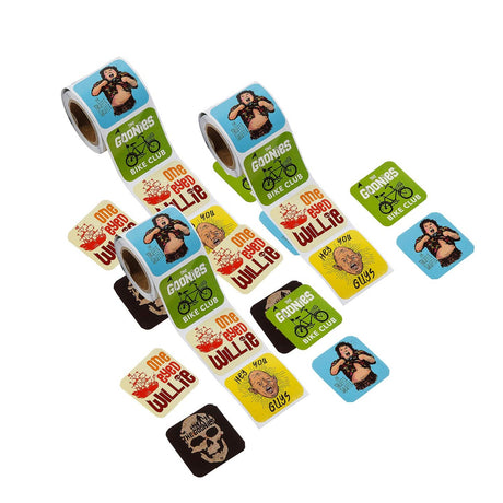 1 1/2" The Goonies Iconic Movie Moments Sticker Roll 100 Pieces