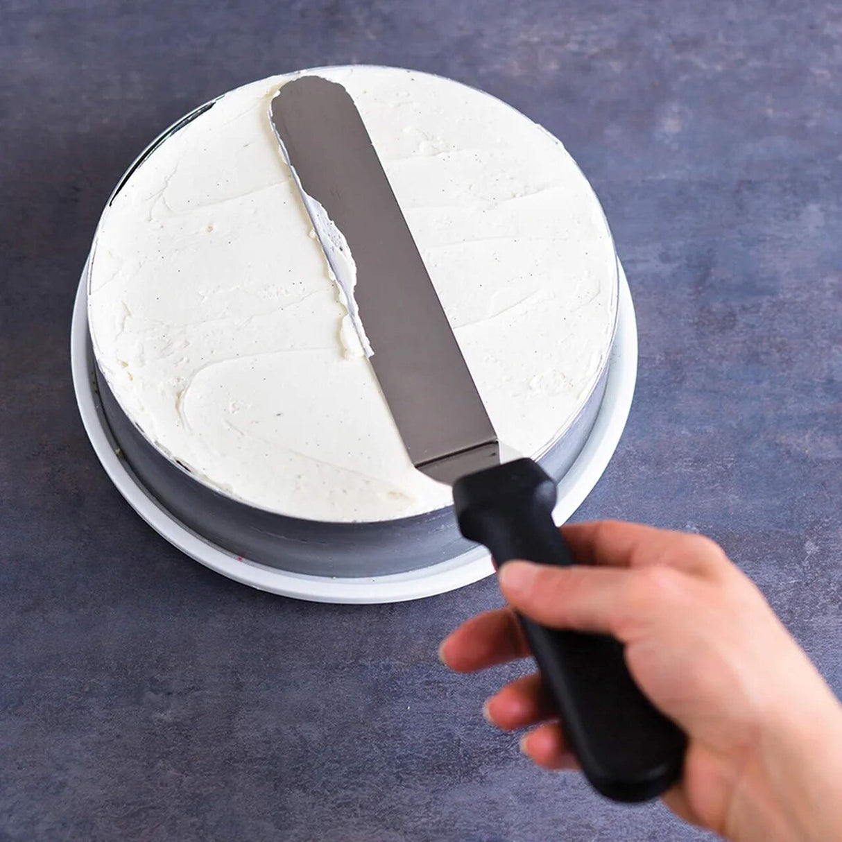 Round Stainless Steel Pastry Ring 4.25" Diameter